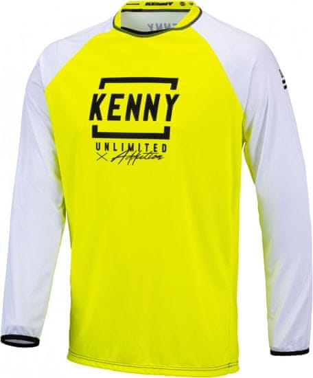 Kenny cyklo dres DEFIANT 21 černo-žlto-biely