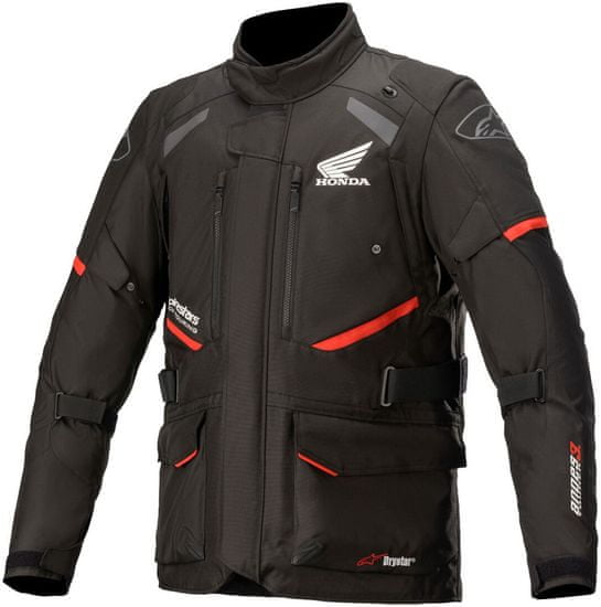 Alpinestars bunda ANDES V3 DRYSTAR Honda černo-bielo-červená