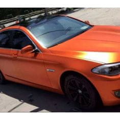 CWFoo Matná perleťová oranžová wrap auto fólia na karosériu 152x100cm