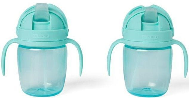 Skip hop Hrnček rastúci Sip-to-Straw Teal 6 m+