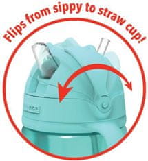 Skip hop Hrnček rastúci Sip-to-Straw Teal 6 m+