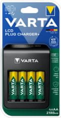 VARTA nabíječka Plug Charger+ s LCD