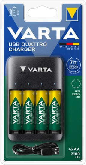 VARTA nabíječka Quatro+ USB