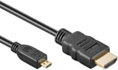 PremiumCord HDMI A - HDMI micro D 5m