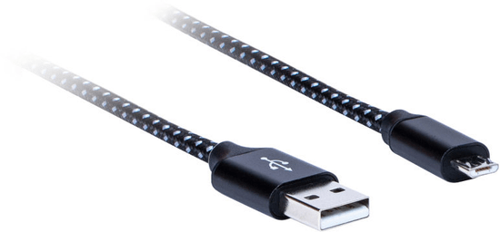 AQ Premium PC64010 microUSB USB 2.0 2,4A, délka 1m