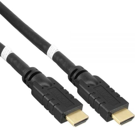 PremiumCord HDMI High Speed with Ether.4K@60Hz kábel sa zesilovačem,20m