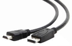 Gembird CABLEXPERT kábel DisplayPort na HDMI, M/M, 3m