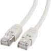 Cablexpert Patch kábel FTP CAT6, stíněný - 15m - šedá