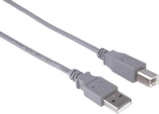 PremiumCord kábel USB 2.0, A-B, 2m