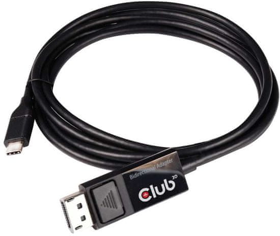 Club 3D kábel USB Typ C na DisplayPort 1.4 8K 60Hz (M/M), 1,8m