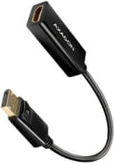 AXAGON adaptér DisplayPort - HDMI 1.4, 4K@30Hz