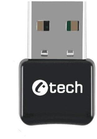 C-Tech Bluetooth 5.0 adaptér, USB, čierna