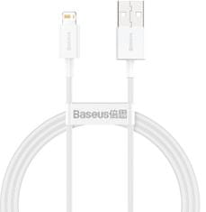 BASEUS kábel Superior saries USB-A - Lightning, rychlonabíjecí, 2.4A, 1m, biela