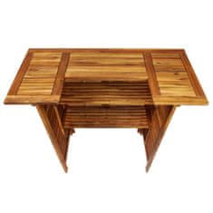 Petromila vidaXL Barový stôl 110x50x105 cm, akáciový masív