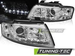 TUNING TEC Predné svetlá Audi A4 B6 2002-2006 Cabrio LED chrómové