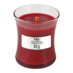 Woodwick Sviečka oválna váza , Škorica a vanilka, 85 g