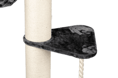 RHR Quality Škrabadlo Maine Coon Tower Dark Grey 245-295 cm CROWN