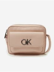 Calvin Klein Svetloružová crossbody kabelka Calvin Klein UNI