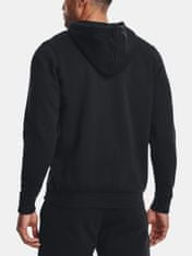 Under Armour Mikina UA Essential Fleece FZ Hood-BLK S