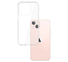 3MK Clear Case, ochranný kryt pre Apple iPhone 14, čiry; 5903108476423