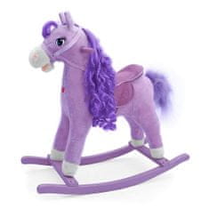 Sun City Hojdací kôň s melódiou Princess violet