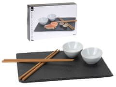 EXCELLENT Sushi set porcelán/bridlica/bambus sada 7ks KO-210000100