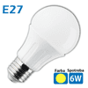 LED žiarovka 12 x SMD 5630 E27 6W teplá