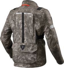 REV´IT! bunda SAND 4 H2O camo černo-hnedá 4XL