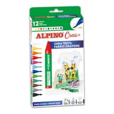 Alpino Crea+ Textilní Voskovky 12ks