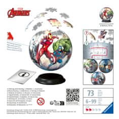 Ravensburger Puzzle-Ball Marvel: Avengers 72 dielikov