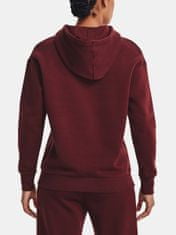 Under Armour Mikina Essential Fleece Hoodie-RED M