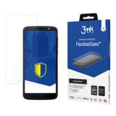 3MK Ochranné hybridné sklo 3mk FlexibleGlass pre Motorola Moto G6 - Transparentná KP20938