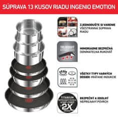 Tefal sada riadu 13 ks Ingenio Emotion On L897DS04