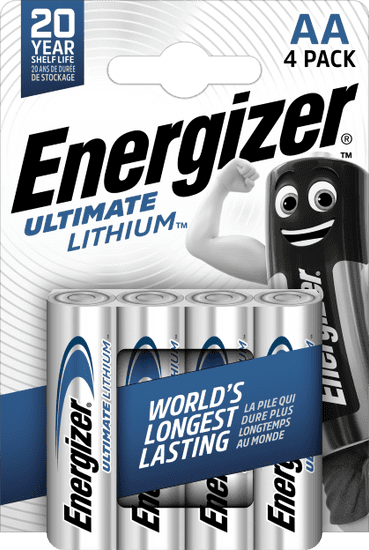 Energizer Energizer ULTIMATE LITHIUM batérie AA 4ks