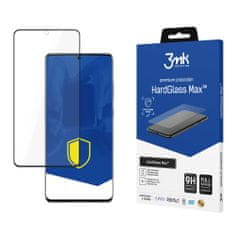 3MK HardGlass Max - ochranné sklo pre Samsung Galaxy S20 Plus - Čierna KP20982
