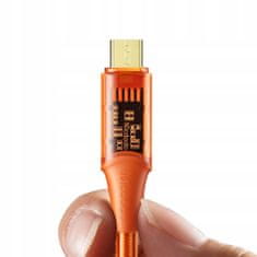 Mcdodo Telefónny kábel, silný, veľmi rýchly, micro USB, QC 4.0, 3A, 1,8 m, oranžový, Mcdodo CA-2103