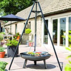 shumee RedFire Grilovacia trojnožka, čierna 172 cm BBQ TRIPOD