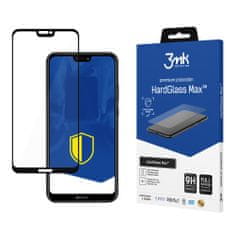 3MK HardGlass Max - ochranné sklo pre Huawei P20 Lite - Čierna KP21005