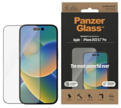 PanzerGlass Ochranné sklo pre Apple iPhone 14 Pro 2022 6.1" s inštalačným rámikom