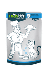 Master Kapsičky pre mačky s rybou v omačke 24x80g
