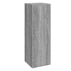 Vidaxl 5-dielna súprava TV skriniek sivý dub sonoma spracované drevo