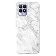 iSaprio Silikónové puzdro - SilverMarble 14 pre Realme 8i