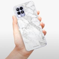 iSaprio Silikónové puzdro - SilverMarble 14 pre Realme 8i