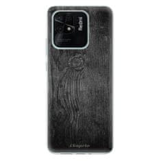 iSaprio Silikónové puzdro - Black Wood 13 pre Xiaomi Redmi 10C