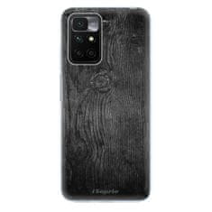 iSaprio Silikónové puzdro - Black Wood 13 pre Xiaomi Redmi 10