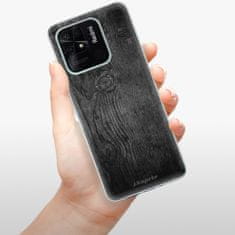 iSaprio Silikónové puzdro - Black Wood 13 pre Xiaomi Redmi 10C