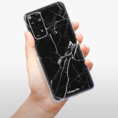 iSaprio Silikónové puzdro - Black Marble 18 pre Xiaomi Redmi Note 11 / Note 11S