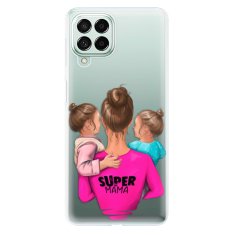 iSaprio Silikónové puzdro - Super Mama - Two Girls pre Samsung Galaxy M53 5G