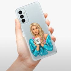 iSaprio Silikónové puzdro - Coffe Now - Blond pre Samsung Galaxy M23 5G