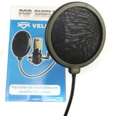 Veles-X Anti Sibilance mikrofónny Pop Filter POP01